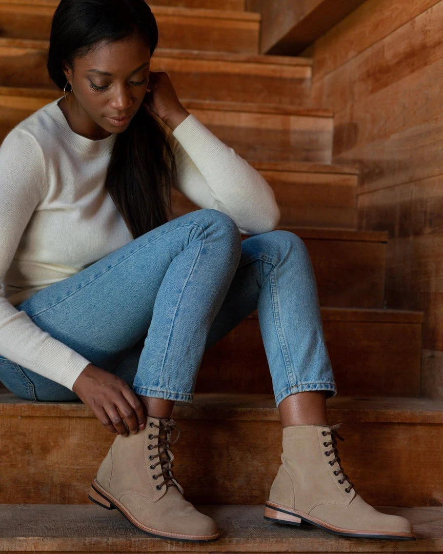 Nisolo Amalia All Weather Boot - Stone Sale 4 Nisolo Amalia All Weather Boot - Stone Sale