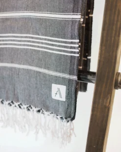 Amante Marketplace Teleios Turkish Towels - Black