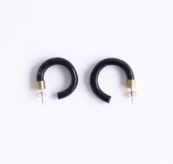 Abby Alley Jewelry Amber Hoops