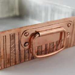 Amoretti Brothers Engraved Recycled Copper Roasting Pan Home Goods