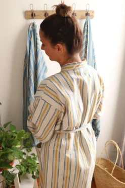 Anatolico Home Goods Elio Unisex Turkish Robe