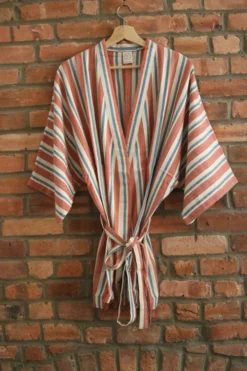 Anatolico Home Goods Terra Short Turkish Robe