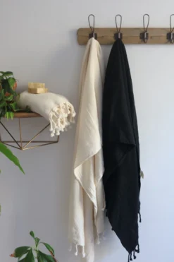 Anatolico Waffle Weave Turkish Towel - White