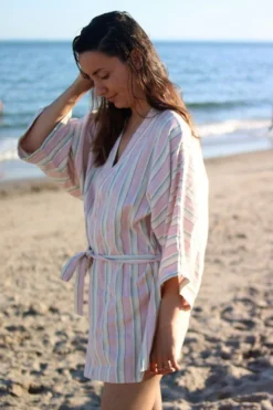 Anatolico Lilly Short Turkish Robe