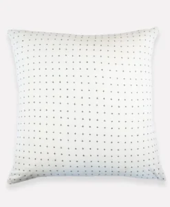 Anchal Cross Stitch Euro Throw Pillow - Bone Home Goods