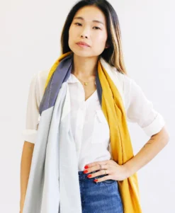 Anchal Asha Colorblock Scarf