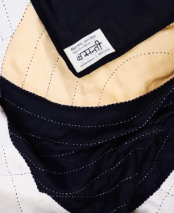 Anchal Crescent Lattice Quilt - Charcoal Home Goods 16 Anchal Crescent Lattice Quilt - Charcoal Home Goods