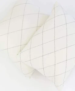 Anchal Diamond Stitch Standard Throw Pillow - Bone 9 Anchal Diamond Stitch Standard Throw Pillow - Bone