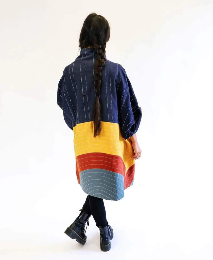 Anchal Clothing Rainbow Eclipse Cocoon Jacket 6 Anchal Clothing Rainbow Eclipse Cocoon Jacket