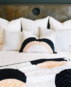 Anchal Eclipse Dot Lumbar Pillow