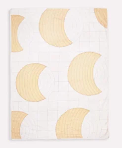 Anchal Crescent Lattice Quilt - Sand 15 Anchal Crescent Lattice Quilt - Sand