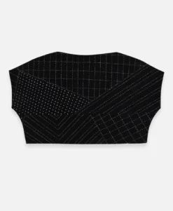 Anchal Box Crop Top - Charcoal Best Sellers