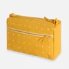 Anchal Cross Stitch Toiletry Bag - Mustard Accessories