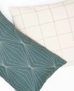 Anchal Home Goods Prism Lumbar Pillow - Spruce