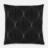 Anchal Prism Throw Pillow - Charcoal 1 Anchal Prism Throw Pillow - Charcoal