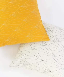 Anchal Prism Throw Pillow - Mustard 10 Anchal Prism Throw Pillow - Mustard