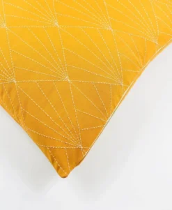 Anchal Prism Throw Pillow - Mustard 11 Anchal Prism Throw Pillow - Mustard