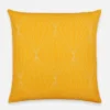 Anchal Prism Throw Pillow - Mustard