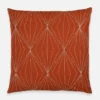 Anchal Prism Throw Pillow - Rust Home Goods