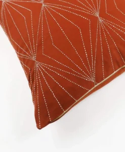 Anchal Prism Throw Pillow - Rust Home Goods 9 Anchal Prism Throw Pillow - Rust Home Goods