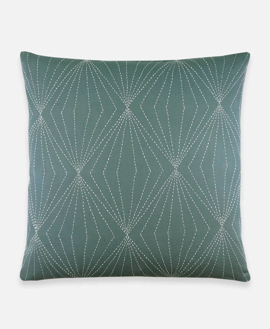 Anchal Home Goods Prism Throw Pillow - Spruce 3 Anchal Home Goods Prism Throw Pillow - Spruce