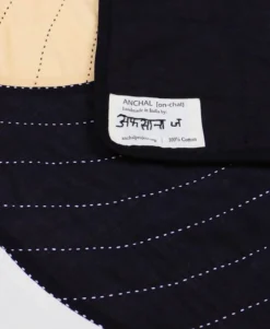 Anchal Home Goods Small Crescent Lattice Throw Quilt