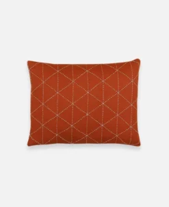 Anchal Graph Small Throw Pillow - Rust Best Sellers
