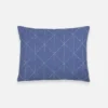 Anchal Home Goods Graph Small Throw Pillow - Slate