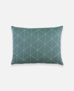 Anchal Graph Small Throw Pillow - Spruce