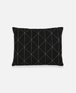 Anchal Graph Small Throw Pillow - Charcoal Home Goods