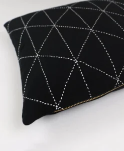 Anchal Graph Small Throw Pillow - Charcoal Home Goods 9 Anchal Graph Small Throw Pillow - Charcoal Home Goods