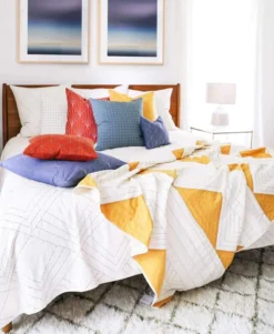 Anchal Home Goods Tilt Quilt Bedding