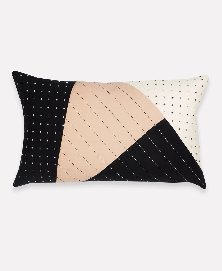 Anchal Saral Colorblock Lumbar Pillow Home Goods 3 Anchal Saral Colorblock Lumbar Pillow Home Goods