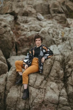 Anne Gates Studio Terrazzo Upcycled Coat