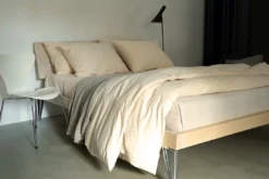 Area Home Home Goods Anton Percale Duvet Cover - Ginger