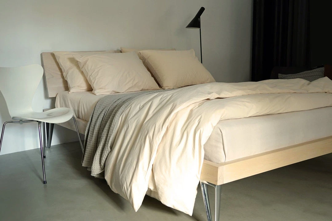 Area Home Home Goods Anton Percale Duvet Cover - Ginger 3 Area Home Home Goods Anton Percale Duvet Cover - Ginger