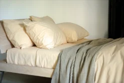 Area Home Home Goods Anton Percale Duvet Cover - Ginger 7 Area Home Home Goods Anton Percale Duvet Cover - Ginger