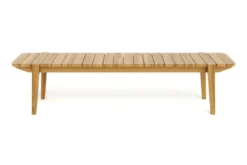 Masaya & Co. Furniture Apanas Slatted Top Outdoor Bench