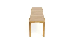 Masaya & Co. Furniture Apanas Slatted Top Outdoor Bench