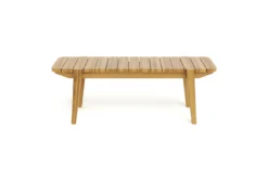 Masaya & Co. Furniture Apanas Slatted Top Outdoor Bench