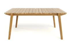 Masaya & Co. Apanas Slatted Top Outdoor Dining Table Furniture