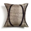 Studio Variously Home Goods Arc Silk Throw Pillow - Black 2 Studio Variously Home Goods Arc Silk Throw Pillow - Black