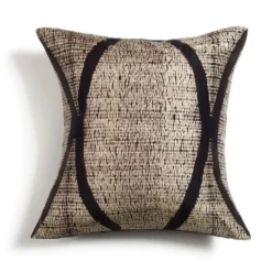 Studio Variously Home Goods Arc Silk Throw Pillow - Black