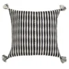 Archive New York Antigua Throw Pillow - Black + White Striped Home Goods 1 Archive New York Antigua Throw Pillow - Black + White Striped Home Goods