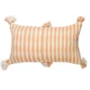 Archive New York Antigua Lumbar Pillow - Peach Striped 1 Archive New York Antigua Lumbar Pillow - Peach Striped