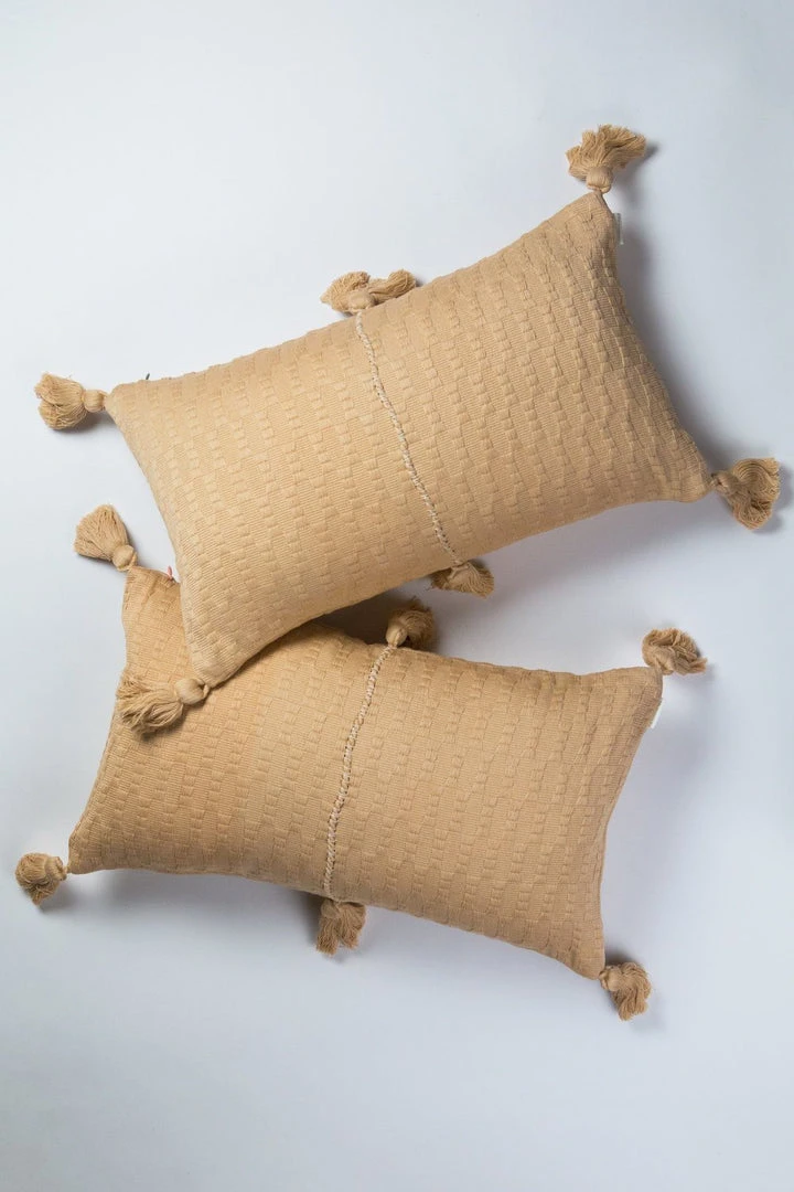 Archive New York Antigua Lumbar Pillow - Blush 4 Archive New York Antigua Lumbar Pillow - Blush