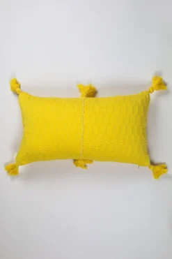 Archive New York Home Goods Antigua Lumbar Pillow - Bright Yellow