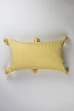 Archive New York Home Goods Antigua Lumbar Pillow - Butter Yellow