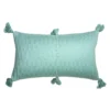 Archive New York Home Goods Antigua Lumbar Pillow - Faded Aqua