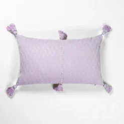 Archive New York Home Goods Antigua Lumbar Pillow - Light Lavender